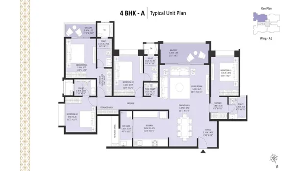 Nyati Evoque Floor Plan